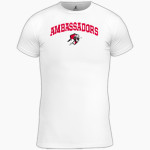 Community Christian Academy Ambassadors <span class="pdp-name-mascot">Community Christian Academy Ambassadors</span> BSN SPORTS Youth Short Sleeve Compression Top Front Thumbnail
