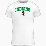 SEMINOLE COUNTY HIGH SCHOOL INDIANS <span class="pdp-name-mascot">SEMINOLE COUNTY INDIANS</span> BSN SPORTS Youth Short Sleeve Compression Top Front Thumbnail