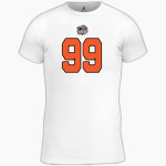 WATERLOO HIGH SCHOOL BULLDOGS <span class="pdp-name-mascot">WATERLOO BULLDOGS</span> BSN SPORTS Youth Short Sleeve Compression Top Front Thumbnail