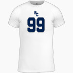 RITCHIE COUNTY HIGH SCHOOL REBELS BSN SPORTS Youth Short Sleeve Compression Top Front Thumbnail