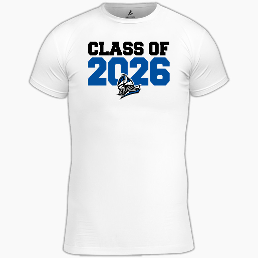 Winnebago Lutheran Vikings Online Store BSN SPORTS Youth Short Sleeve Compression Top