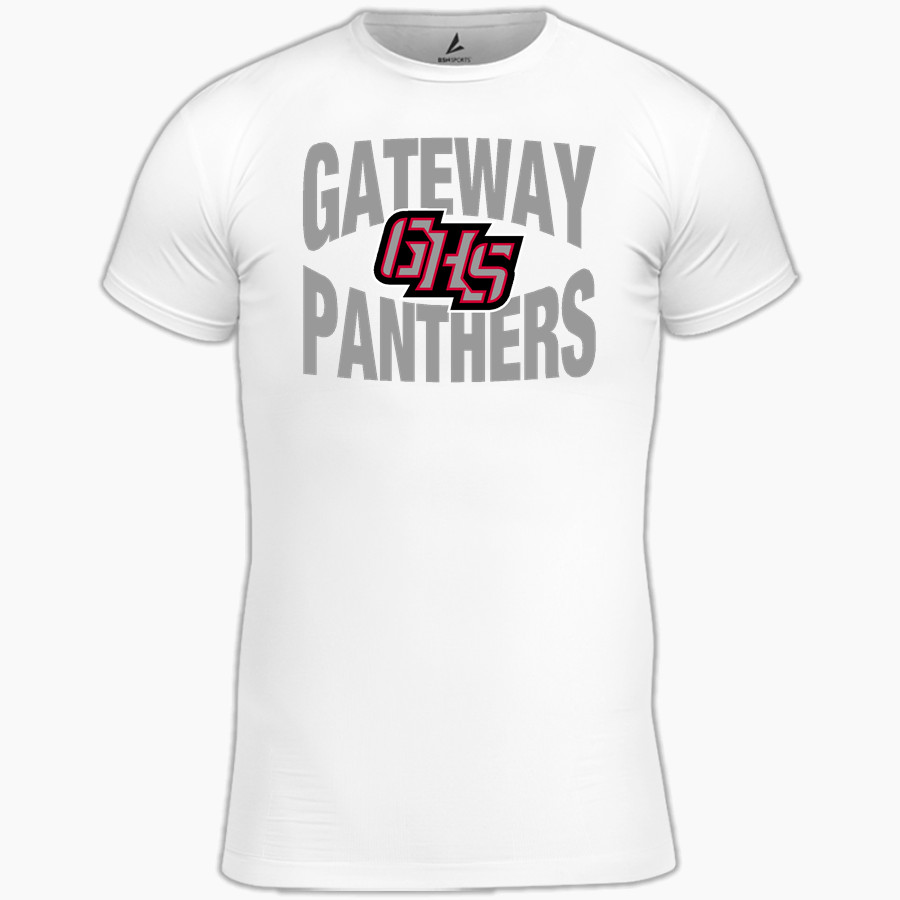 GATEWAY HIGH SCHOOL PANTHERS BSN SPORTS Youth Short Sleeve Compression Top