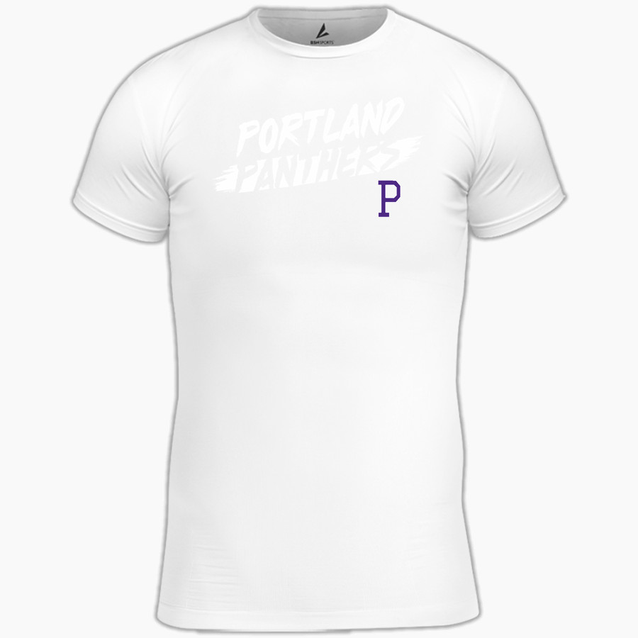 Portland Panthers <span class="pdp-name-mascot">Portland Panthers</span> BSN SPORTS Youth Short Sleeve Compression Top