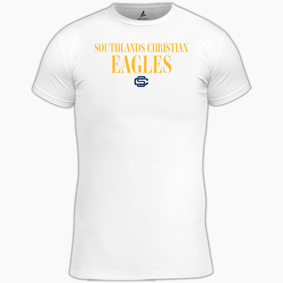 Southlands Christian Eagles <span class="pdp-name-mascot">Southlands Christian Eagles</span> BSN SPORTS Youth Short Sleeve Compression Top