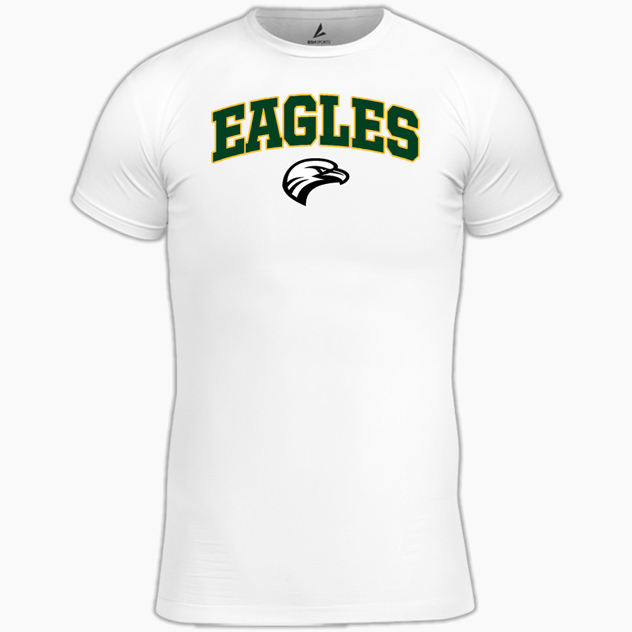 Fuentes Eagles BSN SPORTS Youth Short Sleeve Compression Top