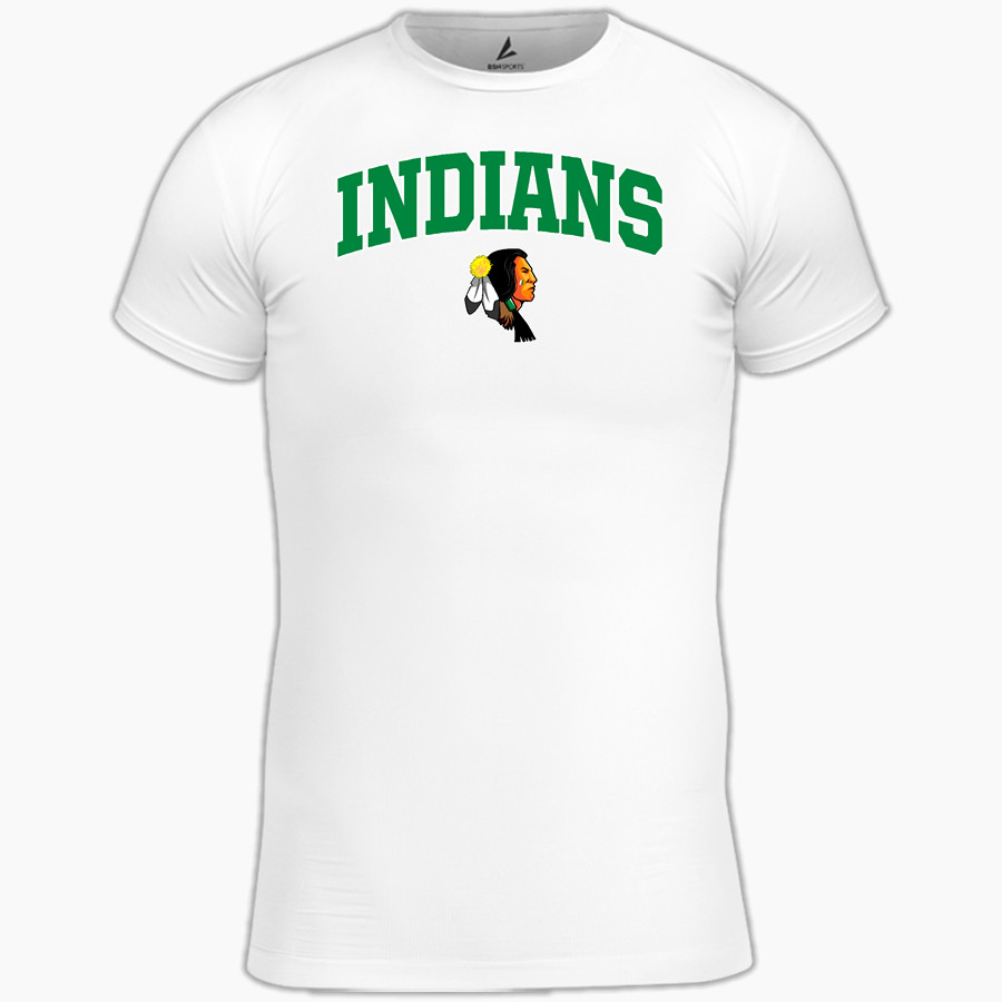 SEMINOLE COUNTY HIGH SCHOOL INDIANS <span class="pdp-name-mascot">SEMINOLE COUNTY INDIANS</span> BSN SPORTS Youth Short Sleeve Compression Top