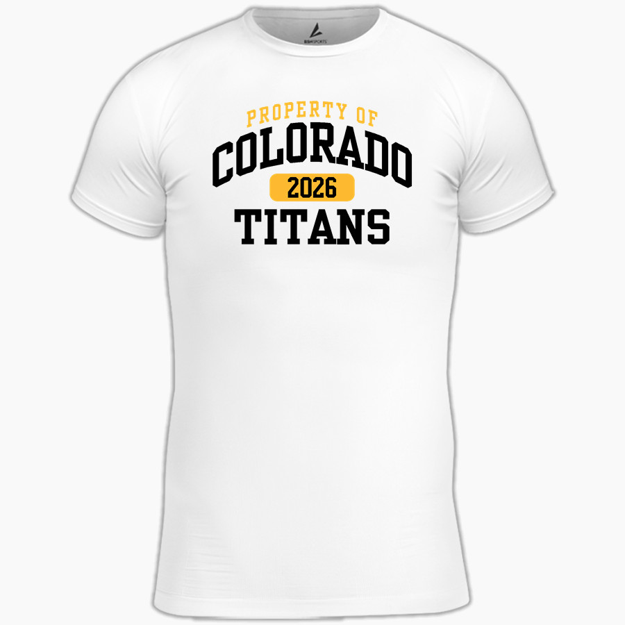 Colorado Titans The Official Online Store BSN SPORTS Youth Short Sleeve Compression Top