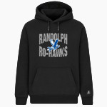RANDOLPH HIGH SCHOOL RO-HAWKS <span class="pdp-name-mascot">RANDOLPH RO-HAWKS</span> BSN SPORTS Men's Cotton Rich Fleece Hoodie Front Thumbnail
