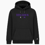 BENJAMIN HIGH SCHOOL MUSTANGS BSN SPORTS Men's Cotton Rich Fleece Hoodie Front Thumbnail