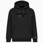 PRAIRIE CITY SCHOOL PANTHERS <span class="pdp-name-mascot">PRAIRIE CITY PANTHERS</span> BSN SPORTS Men's Cotton Rich Fleece Hoodie Front Thumbnail