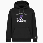 JJC Wolves BSN SPORTS Men's Cotton Rich Fleece Hoodie Front Thumbnail