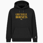 GREENVILLE HIGH SCHOOL HORNETS <span class="pdp-name-mascot">GREENVILLE HORNETS</span> BSN SPORTS Men's Cotton Rich Fleece Hoodie Front Thumbnail