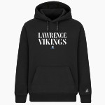 Lawrence University Vikings Online Store BSN SPORTS Men's Cotton Rich Fleece Hoodie Front Thumbnail