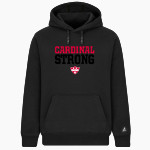 Newman Cardinals <span class="pdp-name-mascot">Newman Cardinals</span> BSN SPORTS Men's Cotton Rich Fleece Hoodie Front Thumbnail