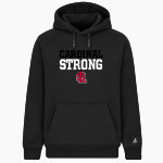 SOUTH LAUREL HIGH SCHOOL CARDINALS <span class="pdp-name-mascot">SOUTH LAUREL CARDINALS</span> BSN SPORTS Men's Cotton Rich Fleece Hoodie Front Thumbnail