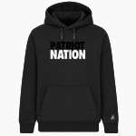 Thomas Jefferson Patriots <span class="pdp-name-mascot">Thomas Jefferson Patriots</span> BSN SPORTS Men's Cotton Rich Fleece Hoodie Front Thumbnail