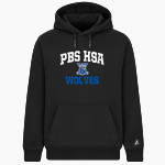 PBS HSA Wolves BSN SPORTS Men's Cotton Rich Fleece Hoodie Front Thumbnail