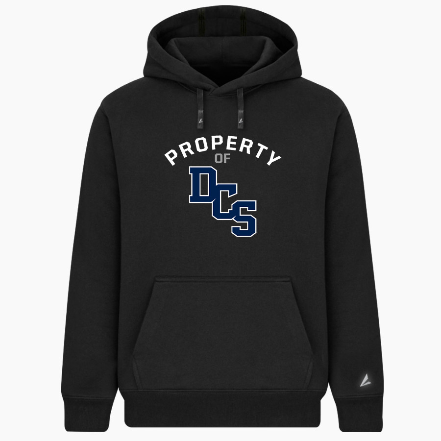 DUBOIS CHRISTIAN SCHOOLS EAGLES BSN SPORTS Men's Cotton Rich Fleece Hoodie