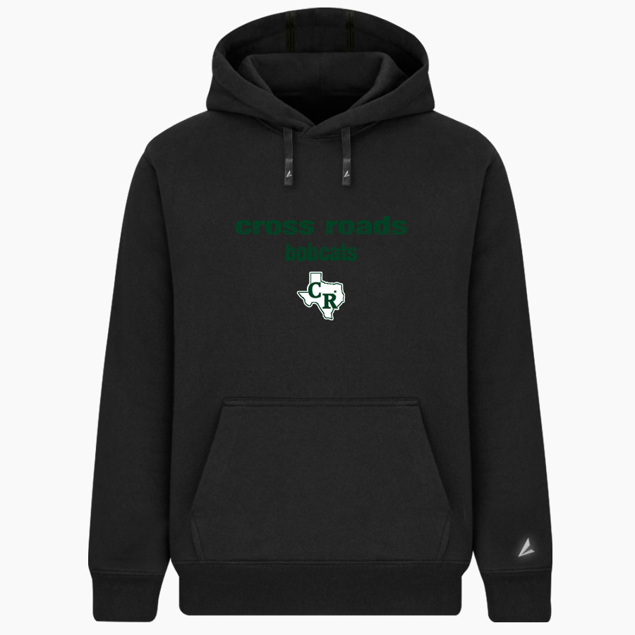CROSS ROADS HIGH SCHOOL BOBCATS <span class="pdp-name-mascot">CROSS ROADS BOBCATS</span> BSN SPORTS Men's Cotton Rich Fleece Hoodie