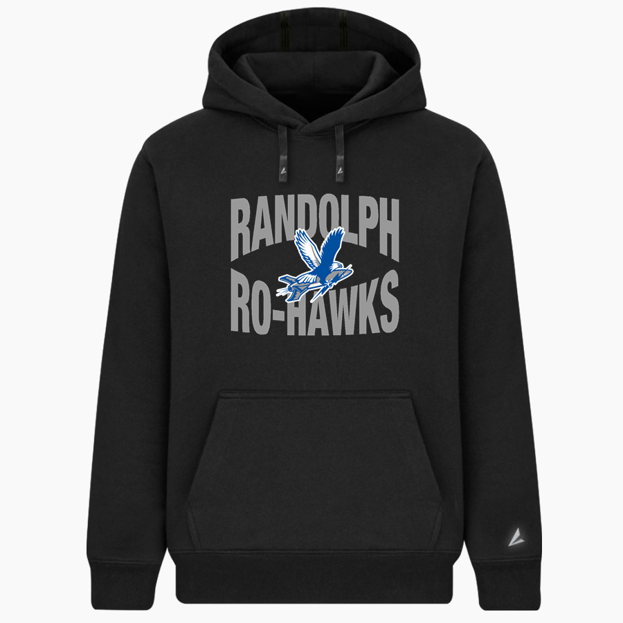 RANDOLPH HIGH SCHOOL RO-HAWKS <span class="pdp-name-mascot">RANDOLPH RO-HAWKS</span> BSN SPORTS Men's Cotton Rich Fleece Hoodie