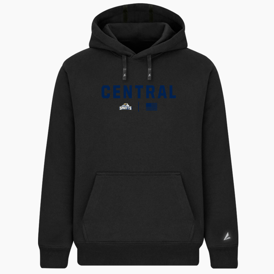 CENTRAL CHRISTIAN SCHOOL SAINTS <span class="pdp-name-mascot">CENTRAL SAINTS</span> BSN SPORTS Men's Cotton Rich Fleece Hoodie