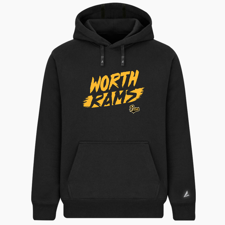 Worth Rams BSN SPORTS Men's Cotton Rich Fleece Hoodie