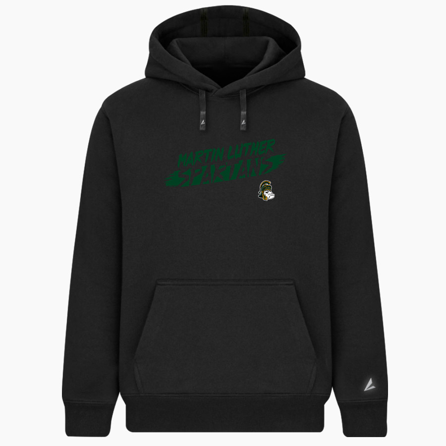 Martin Luther Spartans BSN SPORTS Men's Cotton Rich Fleece Hoodie