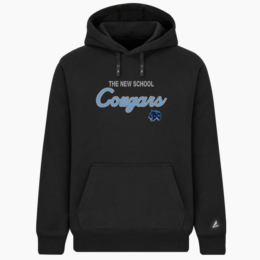The New School Cougars BSN SPORTS Men's Cotton Rich Fleece Hoodie