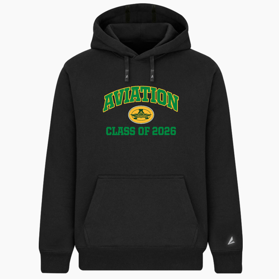 AVIATION HIGH SCHOOL FLYERS <span class="pdp-name-mascot">AVIATION FLYERS</span> BSN SPORTS Men's Cotton Rich Fleece Hoodie