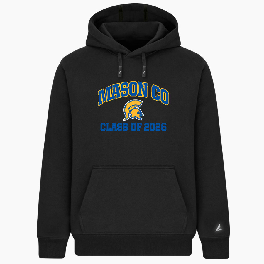 MASON CO CENTRAL HIGH SCHOOL SPARTANS <span class="pdp-name-mascot">MASON CO SPARTANS</span> BSN SPORTS Men's Cotton Rich Fleece Hoodie