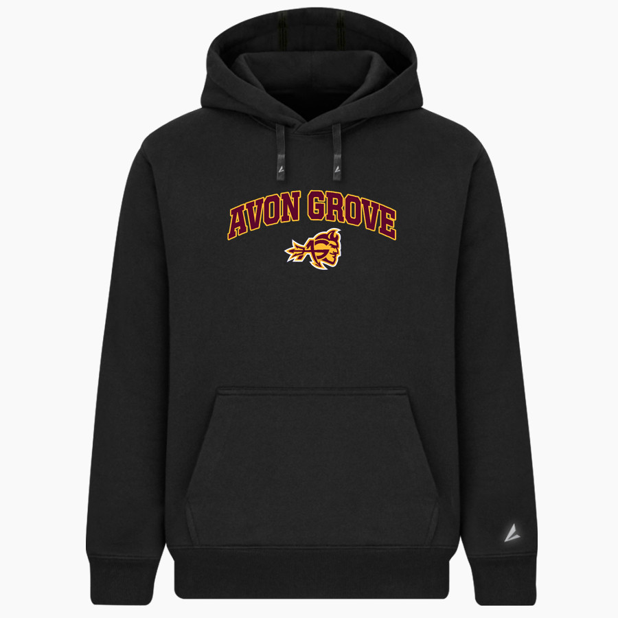 Avon Grove Red Devils <span class="pdp-name-mascot">Avon Grove Red Devils</span> BSN SPORTS Men's Cotton Rich Fleece Hoodie