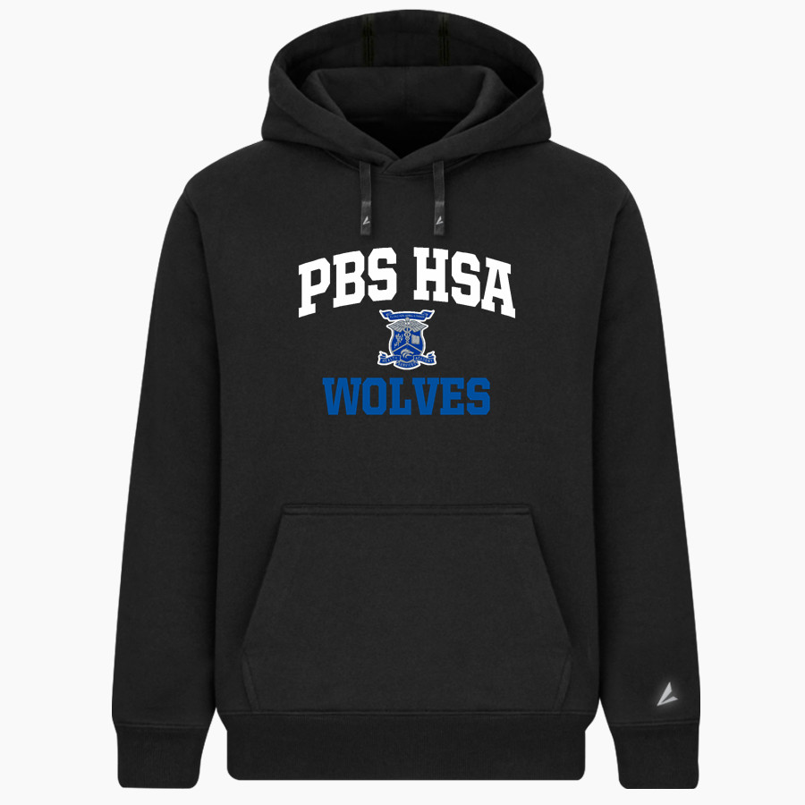 PBS HSA Wolves BSN SPORTS Men's Cotton Rich Fleece Hoodie