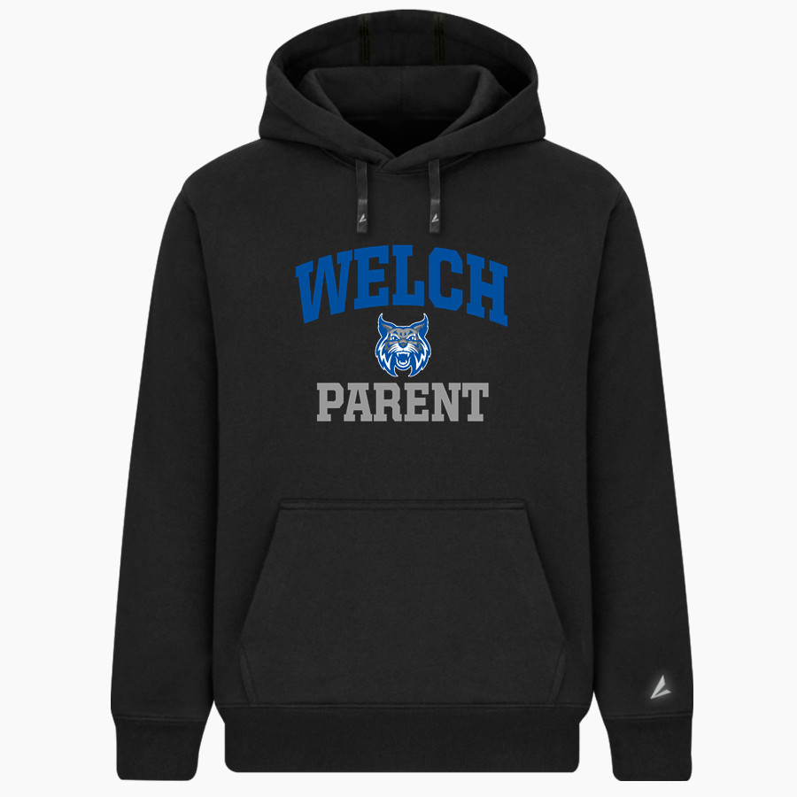 WELCH HIGH SCHOOL WILDCATS <span class="pdp-name-mascot">WELCH WILDCATS</span> BSN SPORTS Men's Cotton Rich Fleece Hoodie