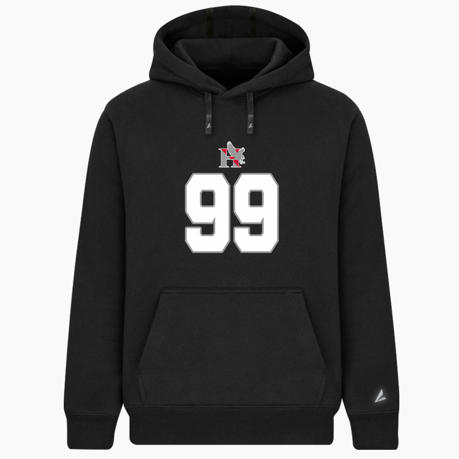 HAWKEN SCHOOL HAWKS <span class="pdp-name-mascot">HAWKEN HAWKS</span> BSN SPORTS Men's Cotton Rich Fleece Hoodie
