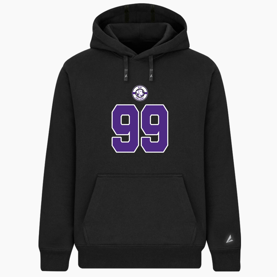 Shell Bank Brigade BSN SPORTS Men's Cotton Rich Fleece Hoodie