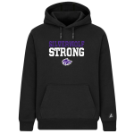 RIVERTON HIGH SCHOOL SILVERWOLVES <span class="pdp-name-mascot">RIVERTON SILVERWOLVES</span> BSN SPORTS Men's Cotton Rich Fleece Hoodie Front Thumbnail