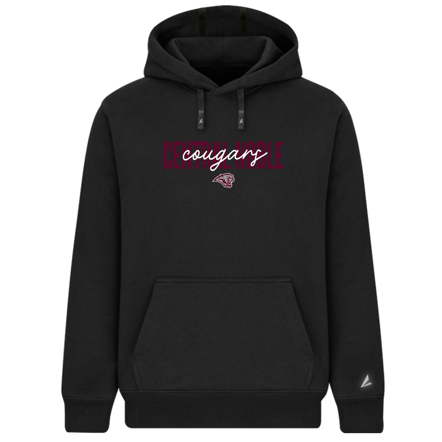 CENTRAL NOBLE HIGH SCHOOL COUGARS <span class="pdp-name-mascot">CENTRAL NOBLE COUGARS</span> BSN SPORTS Men's Cotton Rich Fleece Hoodie