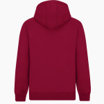 Willamette Wolverines BSN SPORTS Men's Cotton Rich Fleece Hoodie Back Thumbnail