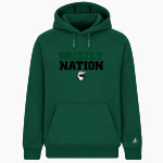 Griswold Grizzlies <span class="pdp-name-mascot">Griswold Grizzlies</span> BSN SPORTS Men's Cotton Rich Fleece Hoodie Front Thumbnail
