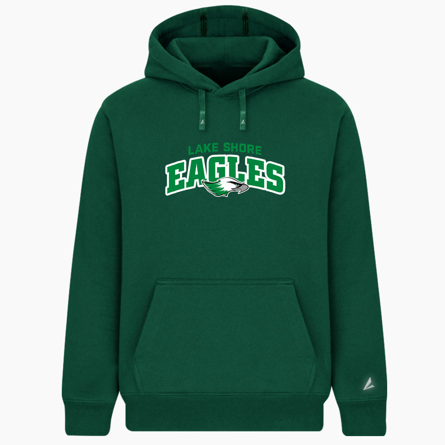 LAKE SHORE EAGLES THE ONLINE STORE <span class="pdp-name-mascot">LAKE SHORE EAGLES</span> BSN SPORTS Men's Cotton Rich Fleece Hoodie