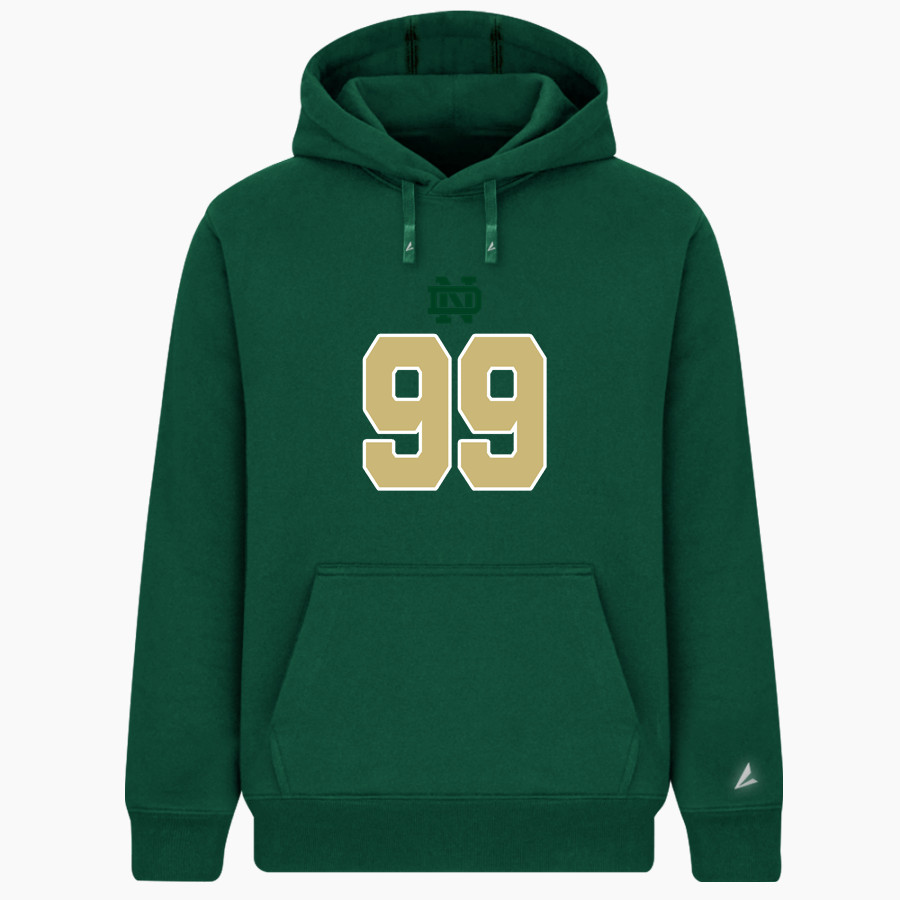 Notre Dame Irish <span class="pdp-name-mascot">Notre Dame Irish</span> BSN SPORTS Men's Cotton Rich Fleece Hoodie