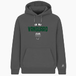 Wisconsin Heights High School Vanguards BSN SPORTS Men's Cotton Rich Fleece Hoodie Front Thumbnail