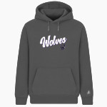 JJC Wolves BSN SPORTS Men's Cotton Rich Fleece Hoodie Front Thumbnail