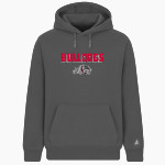 Boscobel Bulldogs BSN SPORTS Men's Cotton Rich Fleece Hoodie Front Thumbnail