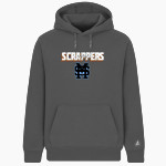 Michiana Scrappers BSN SPORTS Men's Cotton Rich Fleece Hoodie Front Thumbnail
