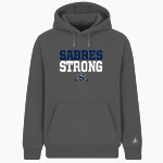 Saints Peter and Paul Sabres BSN SPORTS Men's Cotton Rich Fleece Hoodie Front Thumbnail