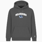 WEST GEAUGA HIGH SCHOOL WOLVERINES ONLINE STORE <span class="pdp-name-mascot">WEST GEAUGA WOLVERINES</span> BSN SPORTS Men's Cotton Rich Fleece Hoodie Front Thumbnail