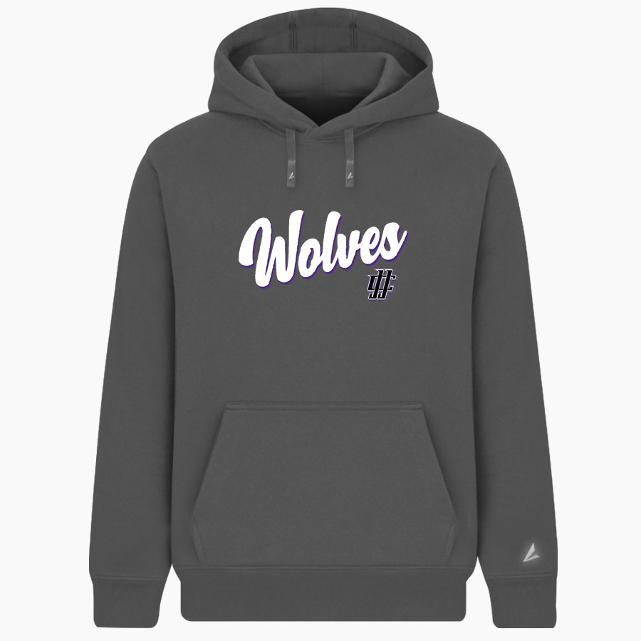 JJC Wolves BSN SPORTS Men's Cotton Rich Fleece Hoodie