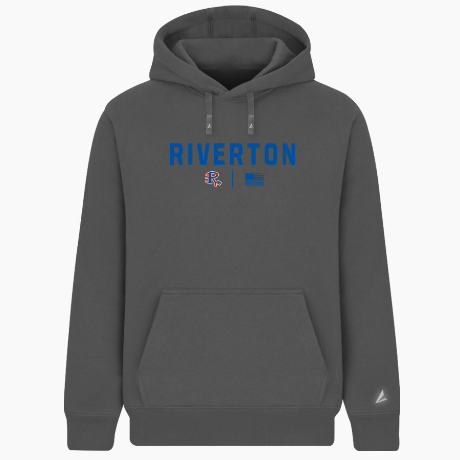 Riverton Hawks BSN SPORTS Men's Cotton Rich Fleece Hoodie