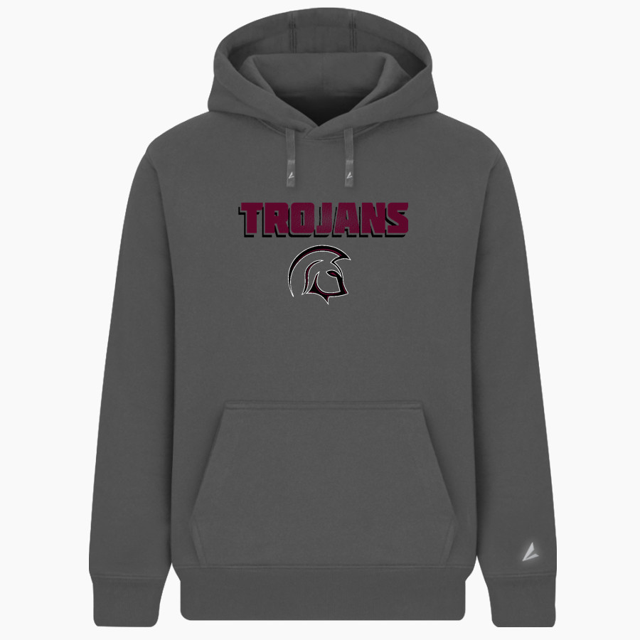 North Crawford Trojans BSN SPORTS Men's Cotton Rich Fleece Hoodie